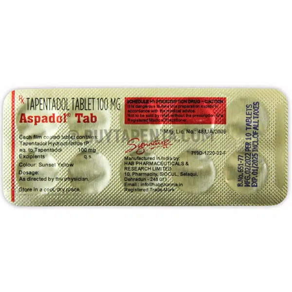 Order Tapentadol Tablets online in USA